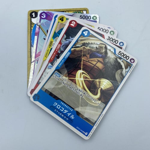 بطاقات ون بيس أصلية شكل 1