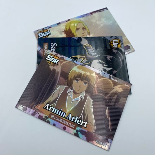 بطاقات حظ نادرة هجوم العمالقة