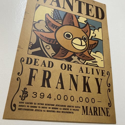 بوستر المطلوبين فرانكي