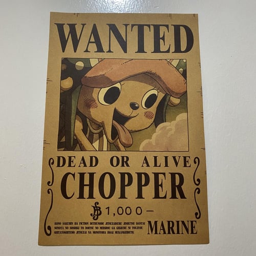 بوستر المطلوبين تشوبر