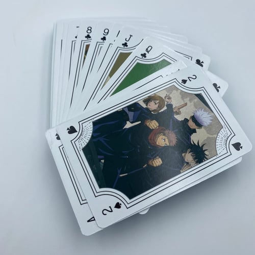 ورق لعب انمي جوجوتسو كايسن