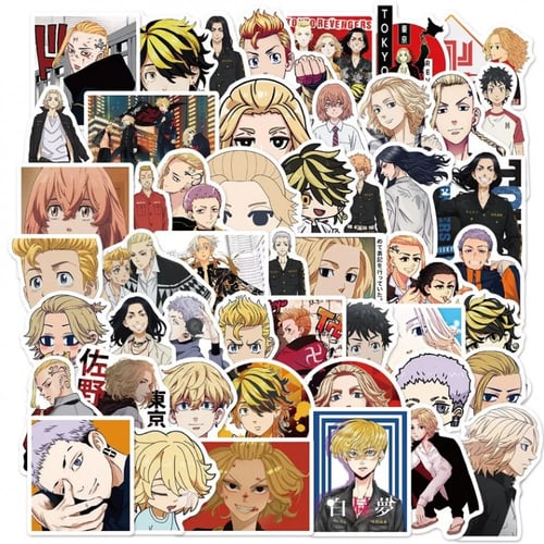 ملصقات طوكيو ريفنجرز - 50 ملصق