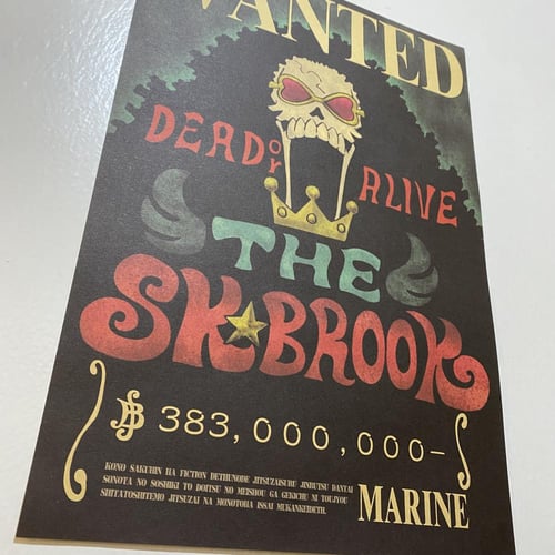 بوستر المطلوبين بروك