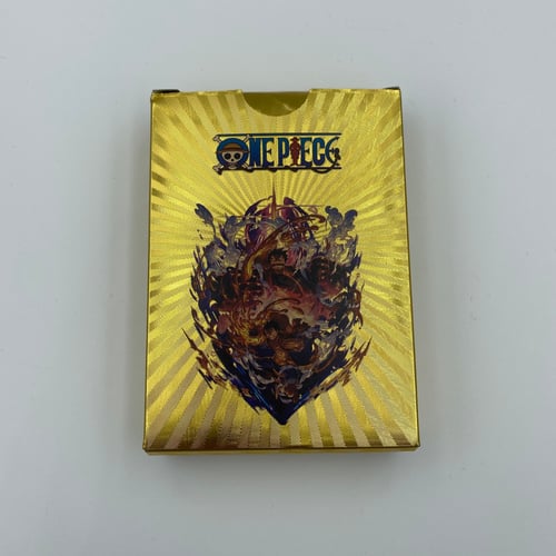 حزمة بطاقات ون بيس الذهبية 55 بطاقة