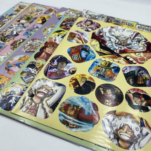 صفحة ملصقات ون بيس شكل 2