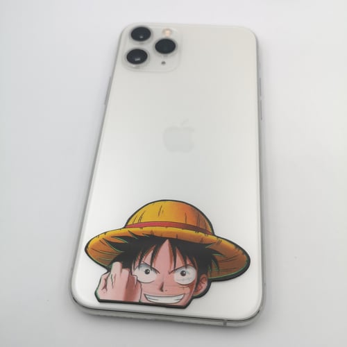 ملصق ثلاثي الأبعاد لشخصية لوفي