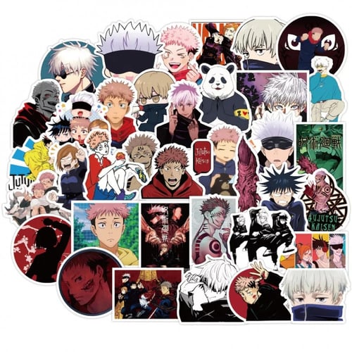 ملصقات جوجوتسو كايسن 50-100 ملصق