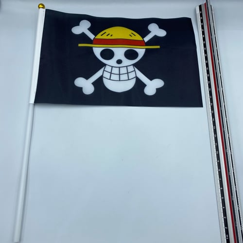 علم شعار قراصنة قبعة القش صغير