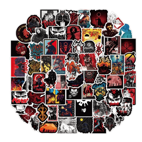 ملصقات بيرسيرك 50 - 100 ملصق