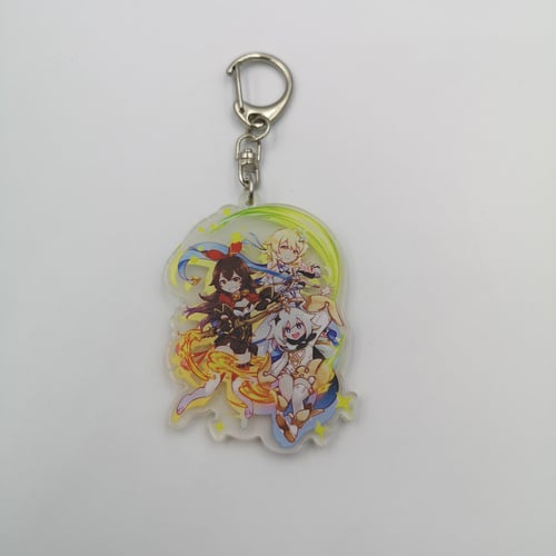 ميدالية اكريليك لشخصيات قنشن امباكت