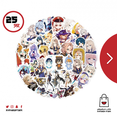 ملصقات قينشن امباكت 50 ملصق - شكل 2