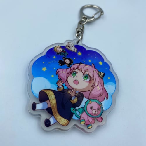 ميدالية اكريليك لشخصية انيا شكل 2