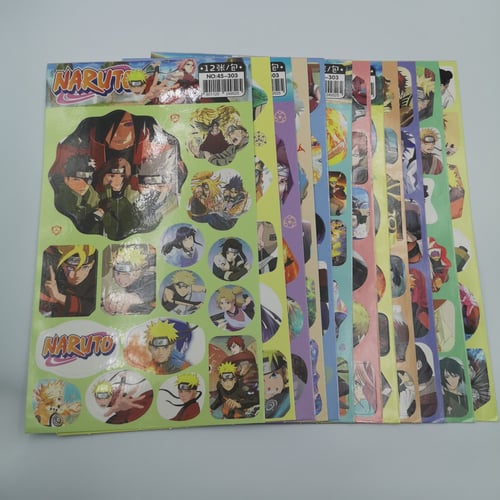 ناروتو صفحة ملصقات عشوائية