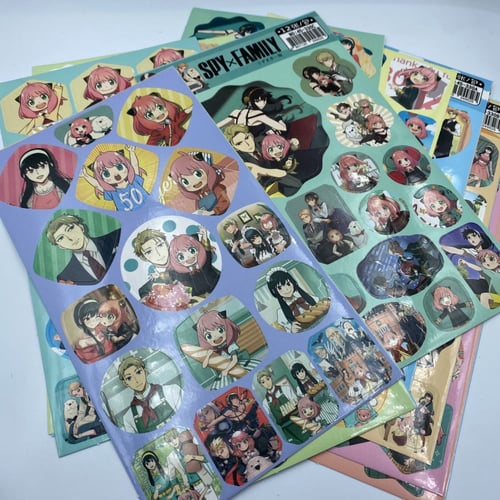 سباي اكس فاميلي صفحة ملصقات عشوائية