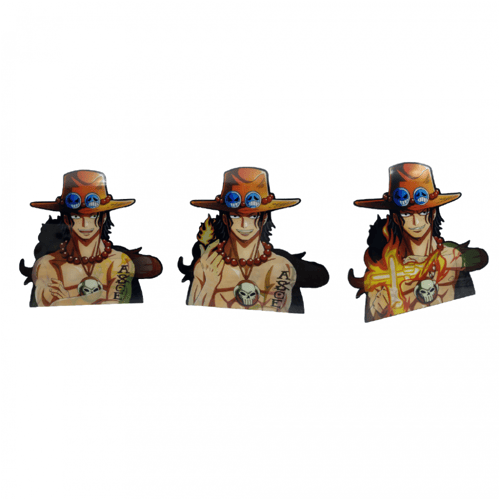 ملصق ثلاثي الابعاد كبير لشخصية ايس