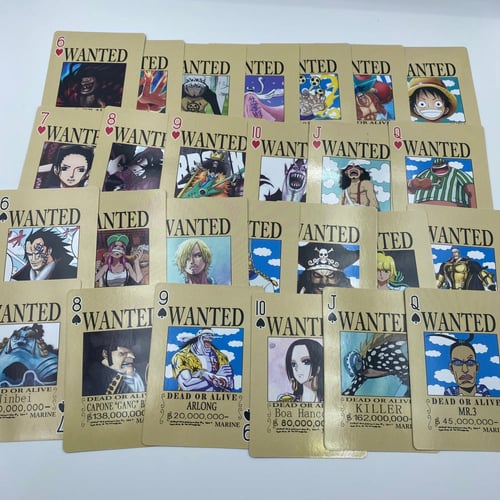 ورق لعب انمي ون بيس