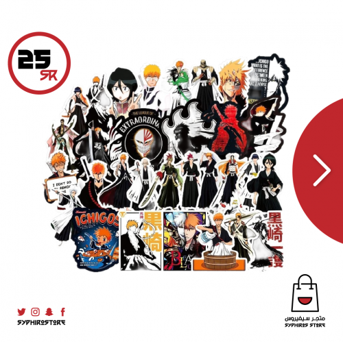 ملصقات بليتش 50 ملصق