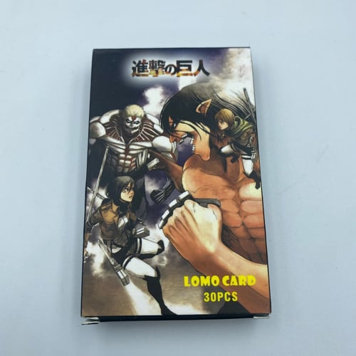 بطاقات هجوم العمالقة - 30 بطاقة