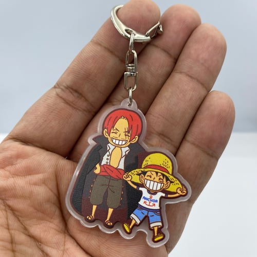 ميدالية اكريليك لشخصية شانكس و لوفي