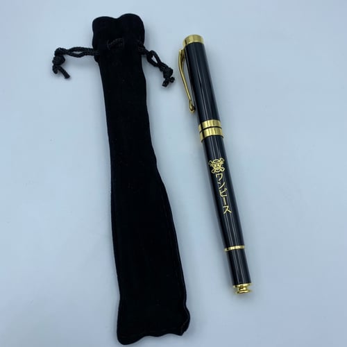 قلم حبر رسمي لشعار قراصنة قبعة القش