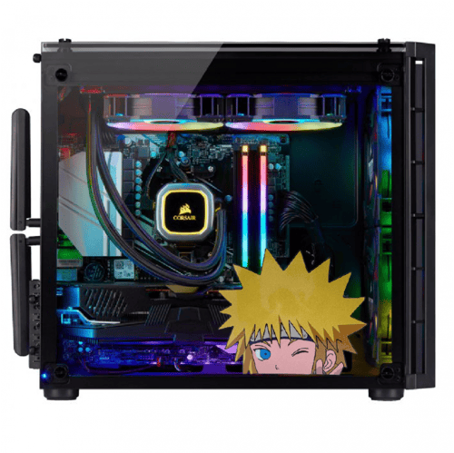 ملصق كبير لشخصية ميناتو