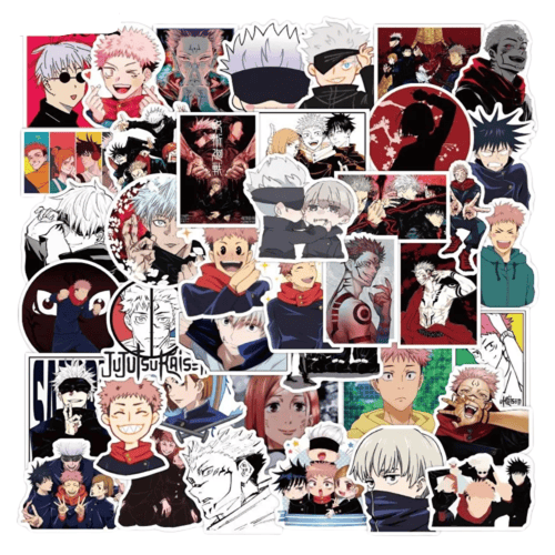 ملصقات جوجوتسو كايسن 50-100 ملصق