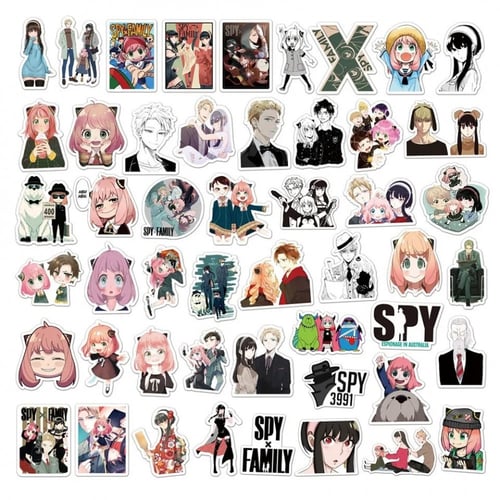 ملصقات سباي فاميلي 50 ملصق - شكل 2