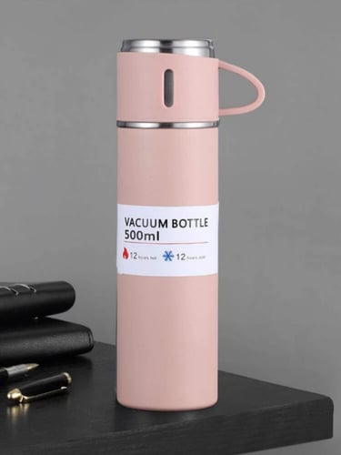 ترمس مطارة حافظ للحرارة 500 مللي Vacuum Flask Set...