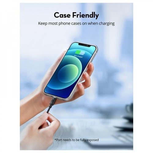 RAVPOWER 2-Pack USB Cable with Type-C to Lightning...