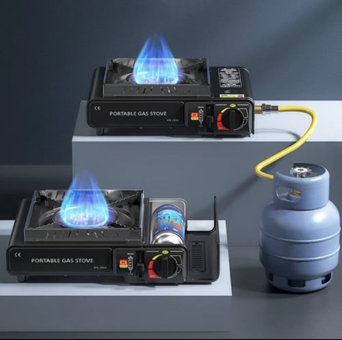 موقد تخييم موقد غاز المحمول من باستيك