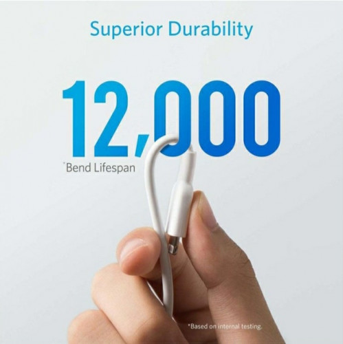 انكر سلك شاحن باورلاين الاصدار الثاني من USB الى ا...