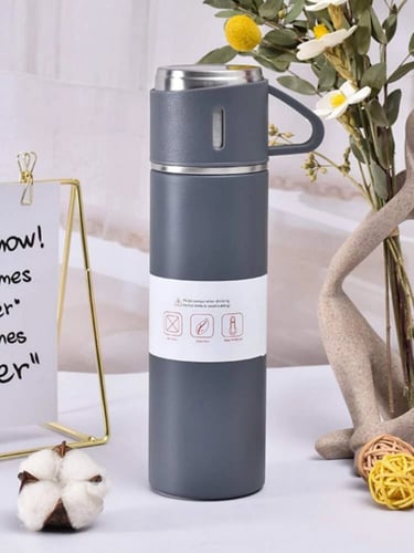 ترمس مطارة حافظ للحرارة 500 مللي Vacuum Flask Set...