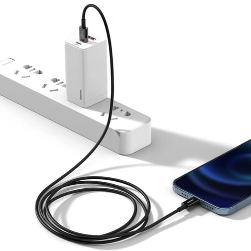 سلك شاحن بيانات 480Mbps الشحن السريع 20 واط من سلس...