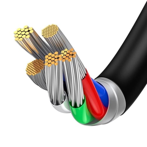 سلك شاحن بيانات 480Mbps الشحن السريع 20 واط من سلس...