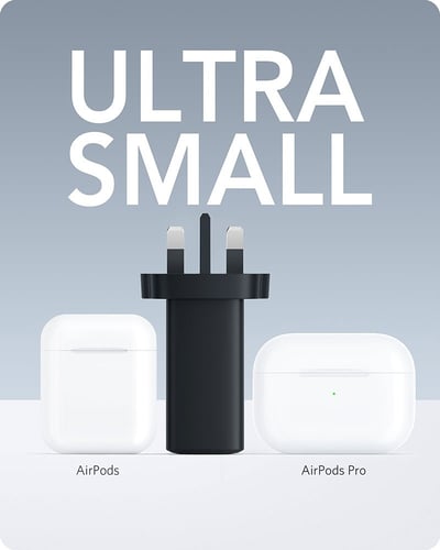 أنكر باوربورت III 3 منافذ 65 واط إصدار قابس - أسود