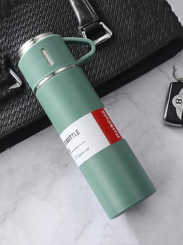 ترمس مطارة حافظ للحرارة 500 مللي Vacuum Flask Set...