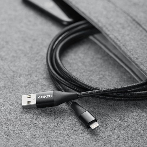 سلك شاحن انكر باورلاين بلس الاصدار الثاني من USB ا...