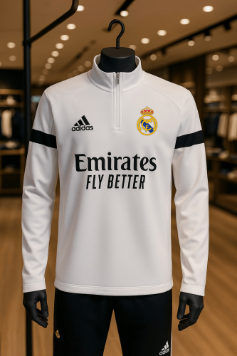 جاكيت ريال مدريد ابيض الجديد