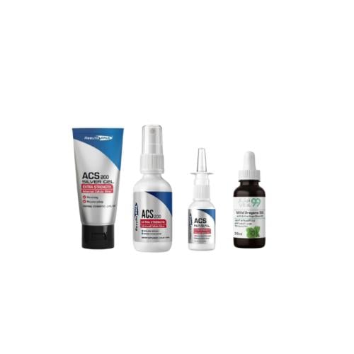 بخاخ ايونات الفضة - زيت الاوريجانو - جل اي سي اس ب...