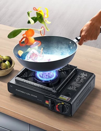 موقد غاز DENX المحمول للرحلات والطلعات (DX1763) -...