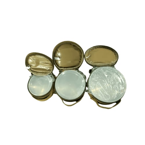 مطبقية تمر ستيل غطاء بلاستيك صغير