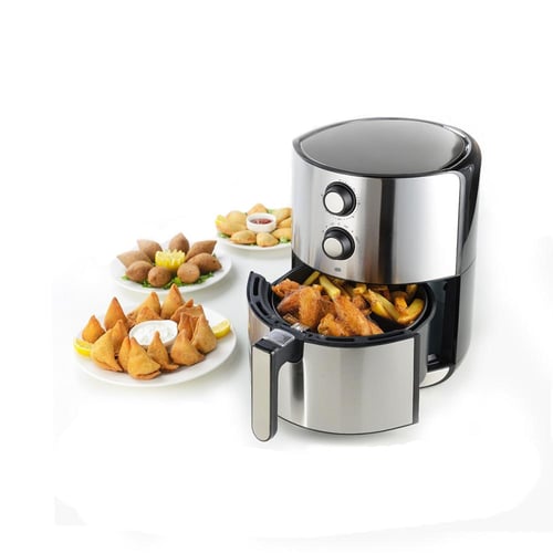 السيف قلاية صحية بدون زيت تايمر فضي 4 لتر 1400 واط