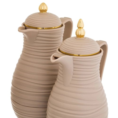 طقم ترامس الارجوان 2 قطعة 1 لتر، 0.7 لتر