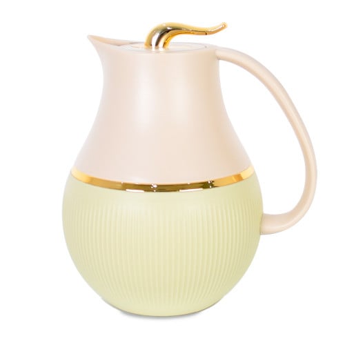 ثلاجة رابية ابيض/تفاحي 1 لتر