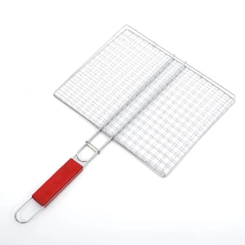 شبك شوي بيد خشب