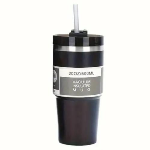 كوب مق استيل للقهوة الساخنة والمشروبات الباردة 600...