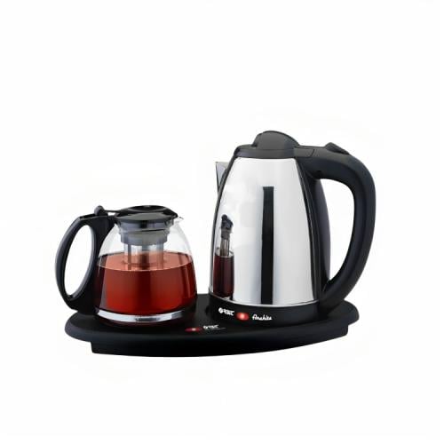 DENX دينكس طقم غلاية فندقية مع ابريق 2.0 لتر + 1.5...