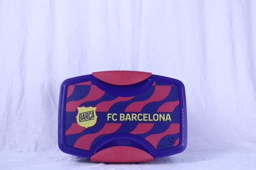 طقم ليش بوكس مع ملعقة وشوكة برشلونة FCB51-1296-25
