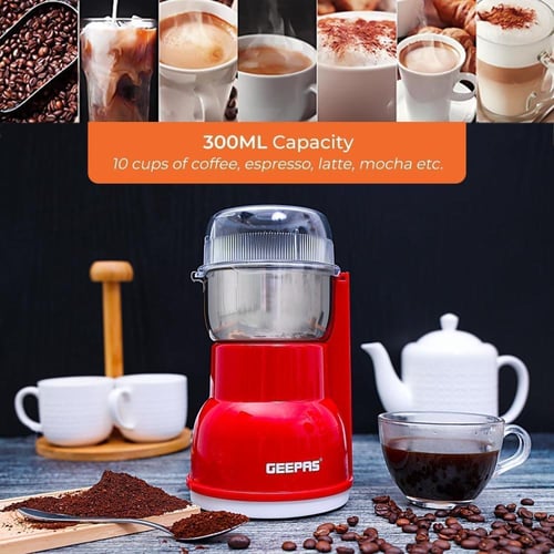 مطحنة جيباس الكهربائية للقهوة والتوابل - قوة 150 و...