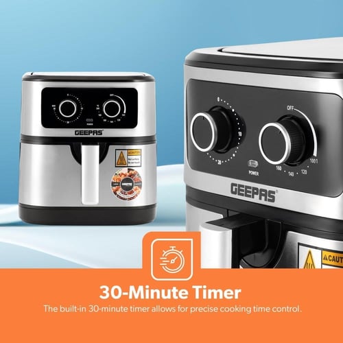 جيباس قلاية هوائية صحية بدون زيت 7 لتر 1800 واط